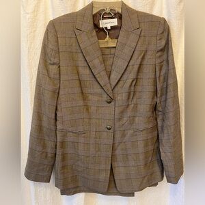 Calvin Klein skirt suit